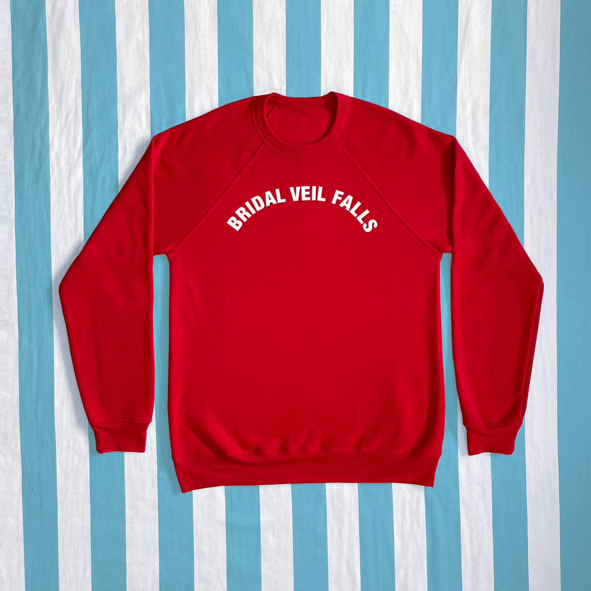 Bridal Veil Falls Raglan Sweatshirt