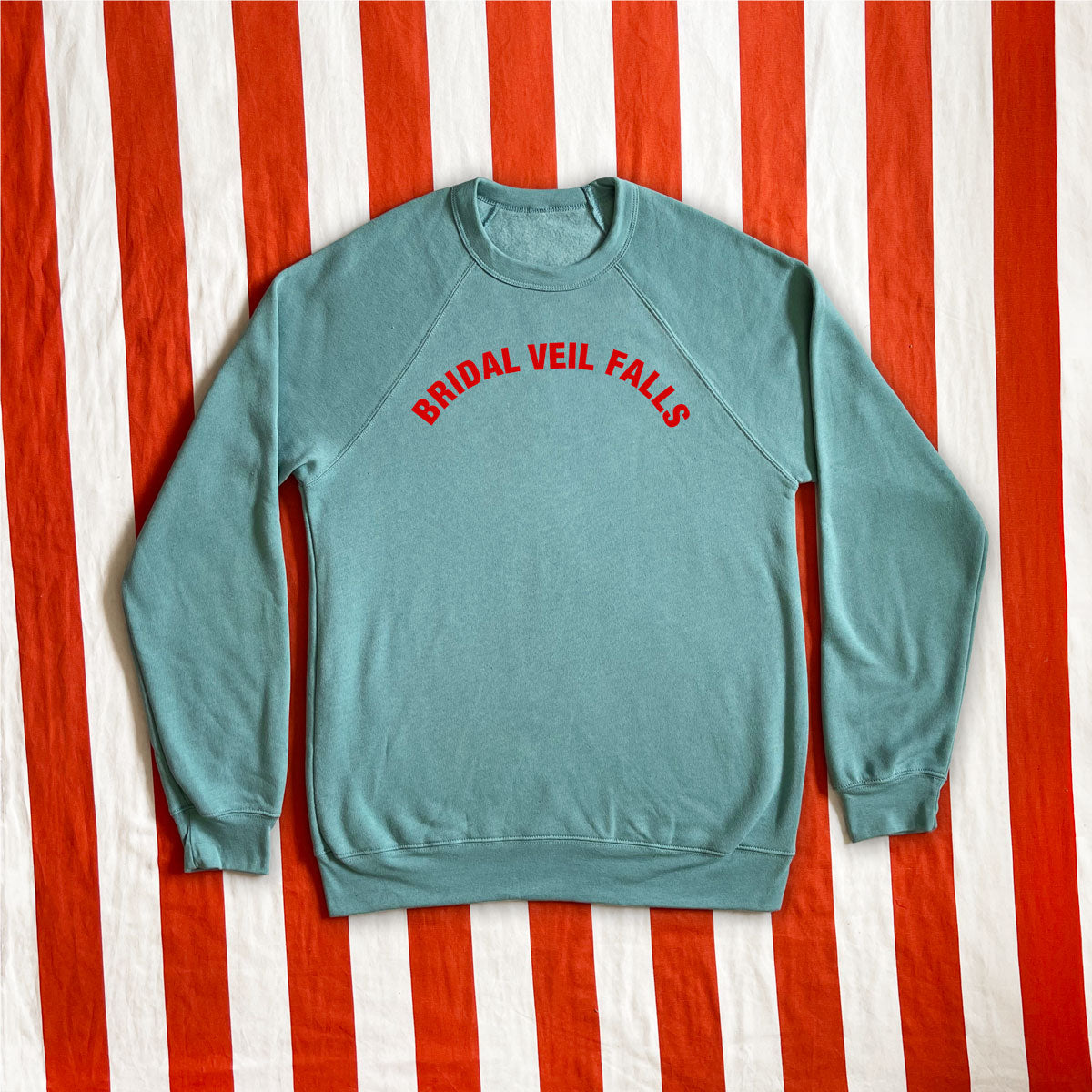 Bridal Veil Falls Raglan Sweatshirt