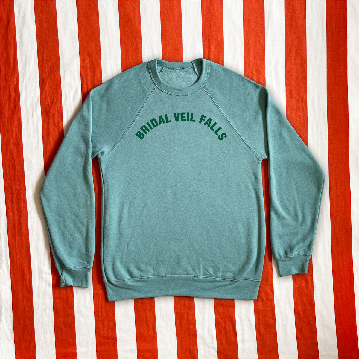 Bridal Veil Falls Raglan Sweatshirt