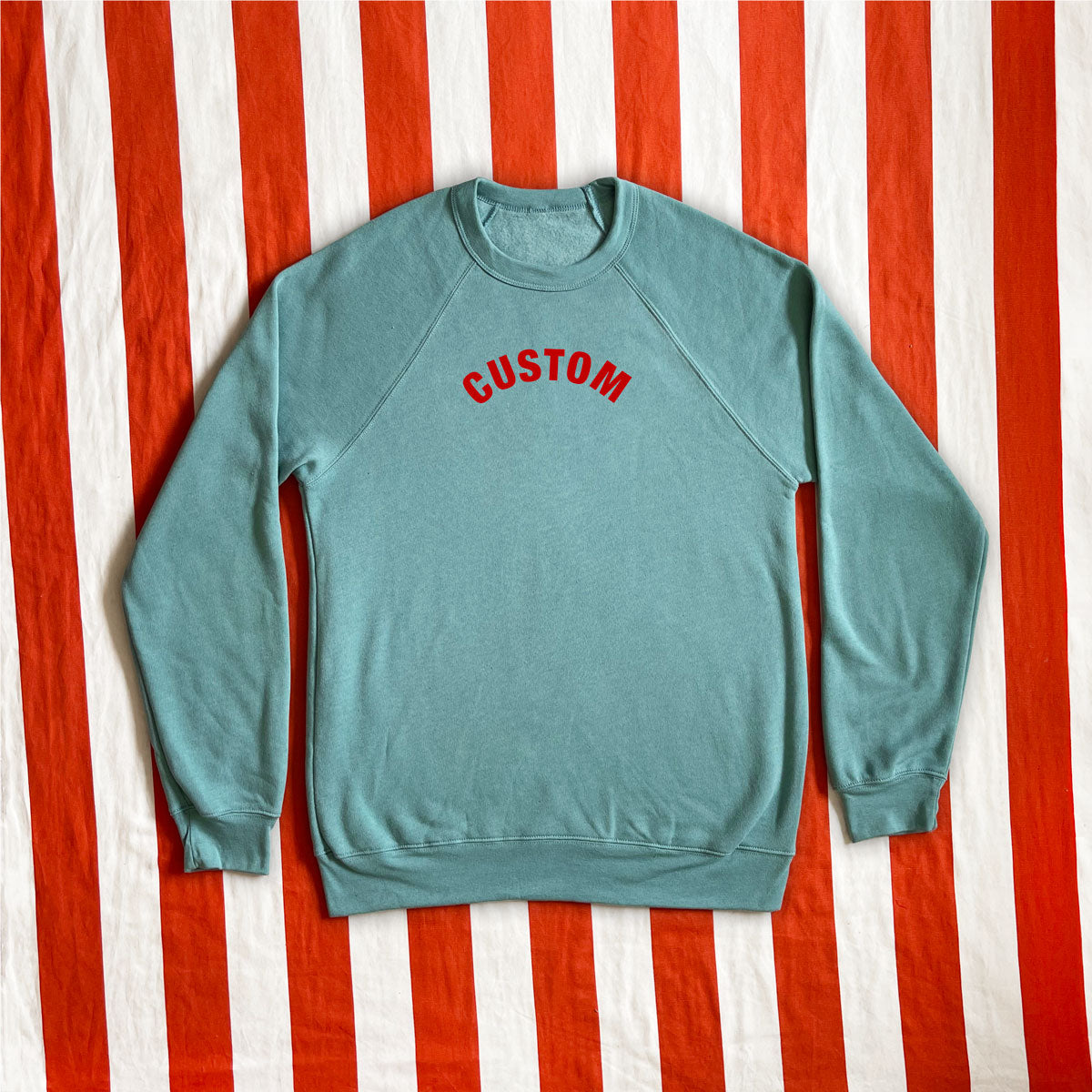 Custom Raglan Sweatshirt