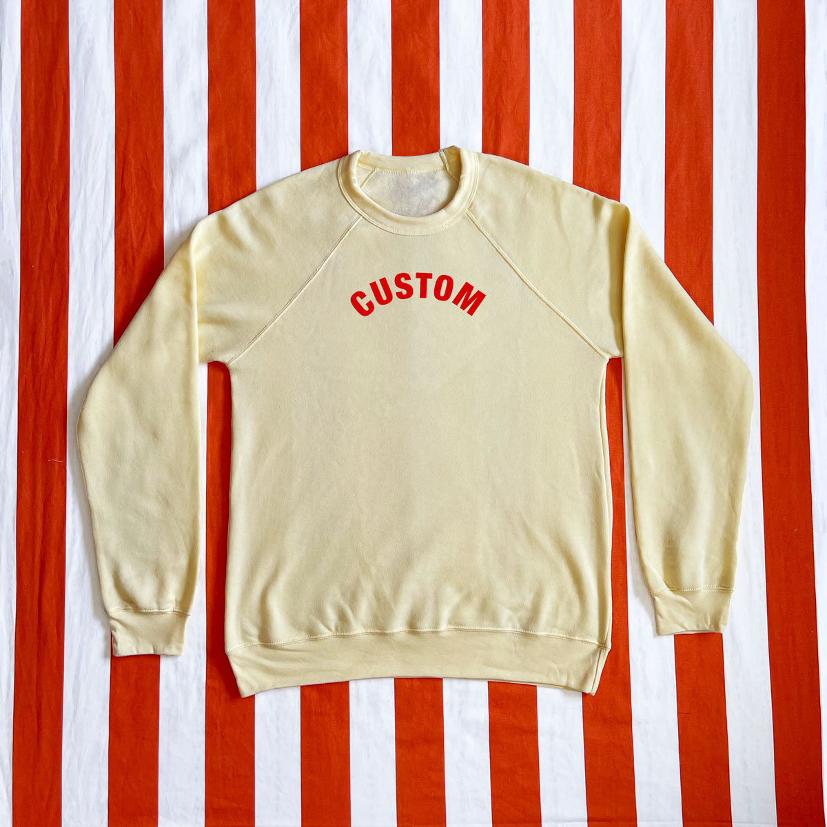 Custom Raglan Sweatshirt