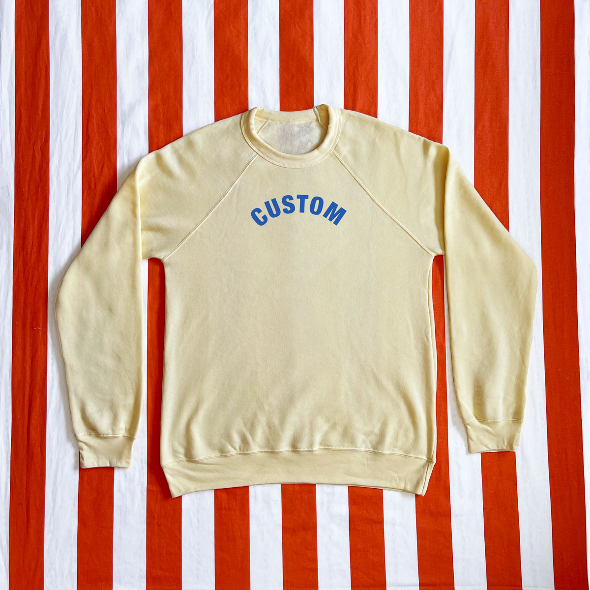 Custom Raglan Sweatshirt