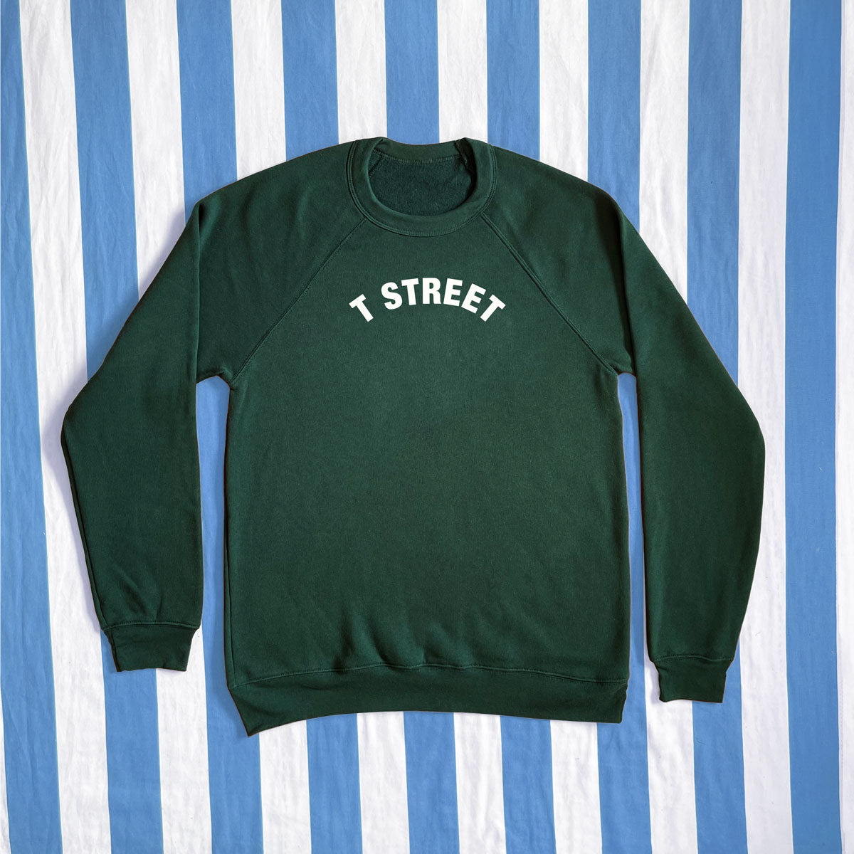 T Street Raglan Sweatshirt