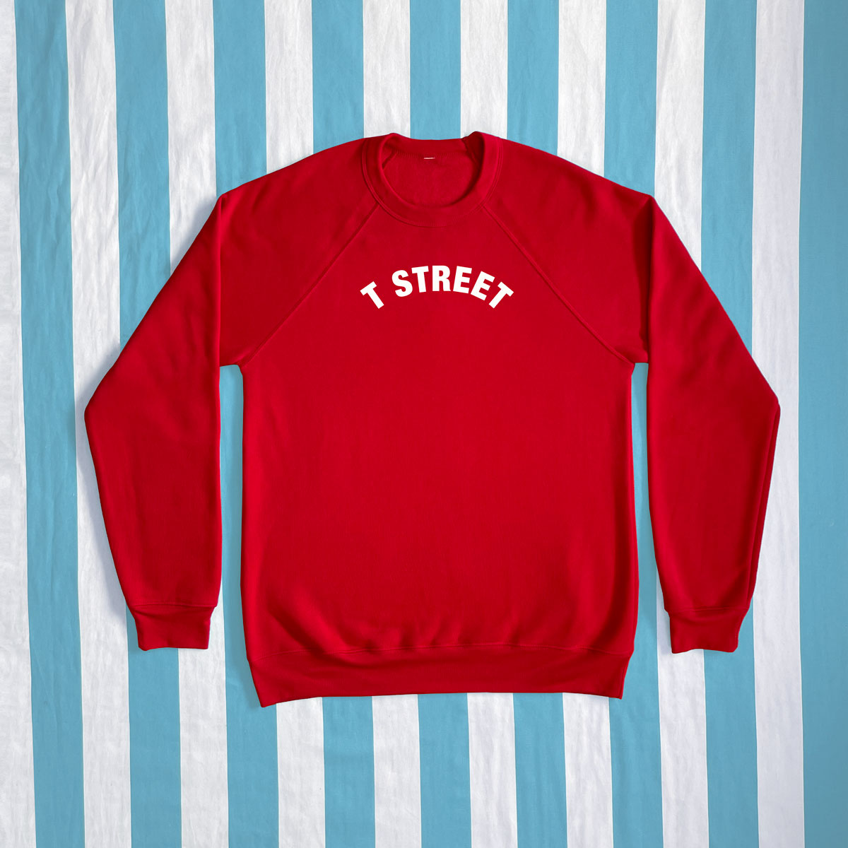 T Street Raglan Sweatshirt