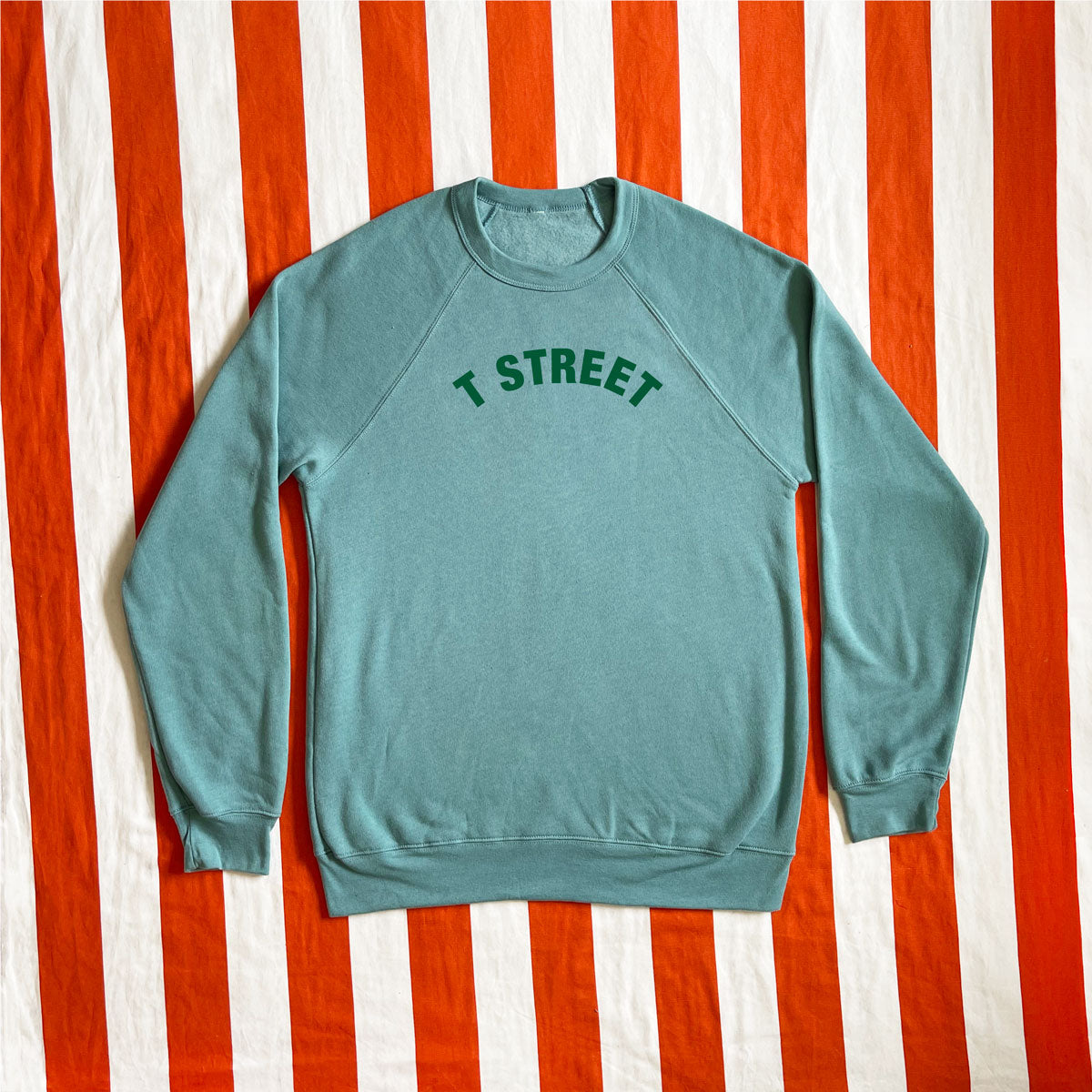 T Street Raglan Sweatshirt