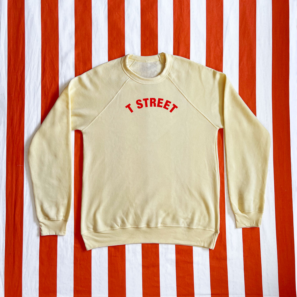 T Street Raglan Sweatshirt