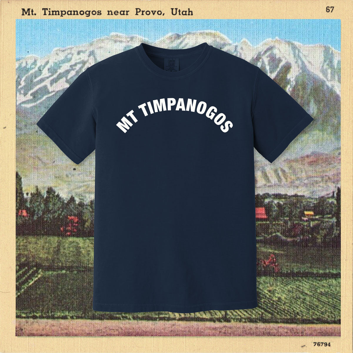 Mt Timpanogos Short Sleeve T-Shirt