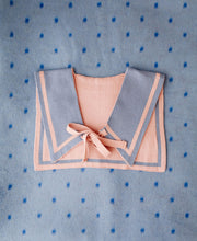 Load image into Gallery viewer, Faux Collar - Pink, Blue - Double Sided
